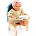 chaise haute poupee