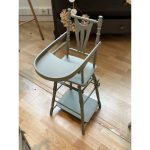 chaise haute poupee